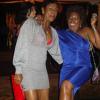 Contributed Karen Mullings-Bailey (left) and Doreen Lawson have a whale of a time at Bubbly, Godfrey Lands, Mandeville on New Year's Eve.