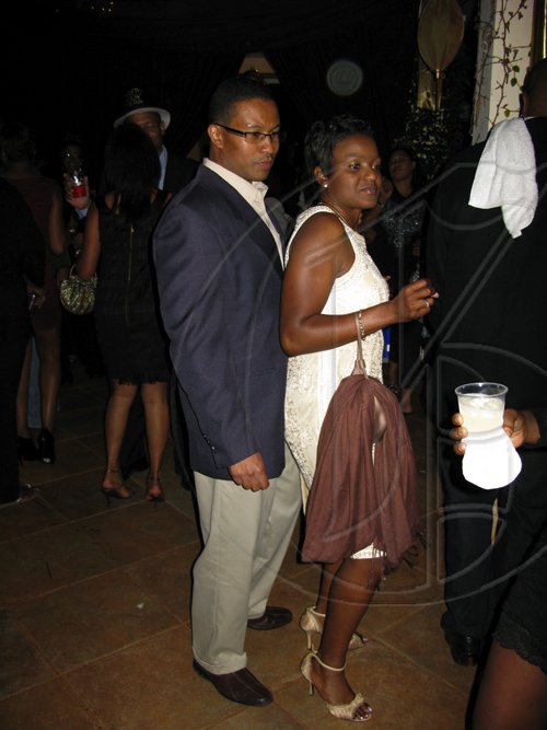 Contributed Bubbly  - Drs Horace and Patrice Freeman.