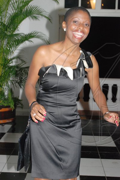 Janet Silvera Photo
 
The hardworking Marcia McLaughlin, public relations manager at Half Moon looked pretty in black and white at the resort's fifth Ambassador Award.



 last Friday night in Montego Bay.