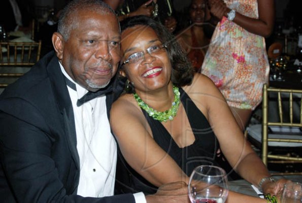 Janet Silvera Photo
 
Denton and Valrie Campbell are seriously into each other.

********************************************************************************************cozy up at Half Moon's 5th Ambassador Award last Friday night in Montego Bay.