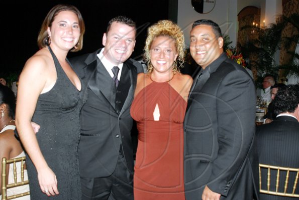Janet Silvera Photo
 
From L- Travelocity's Sara Fried, Orbitz's Dani Rice, Gineen Gallo and Expedia's Demetrius Cantan at Half Moon's 5th Ambassador Award last Friday night in Montego Bay.