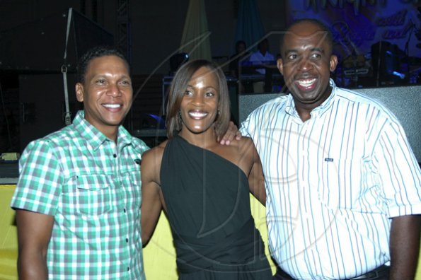 Contributed
A Night on Tracks - From left, Chris Dehring, Bridgitte Foster-Hylton and Patrick Hylton.