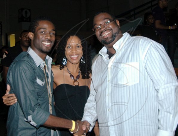 Contributed
A Night on Tracks - From left, Chino, Camille Taylor and Wayne Lawrence.