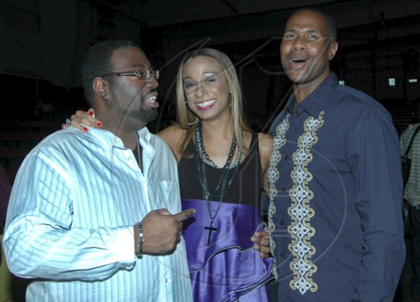 Contributed
A Night on Tracks - From left Wayne Lawrence, Allaine and Bruce James.