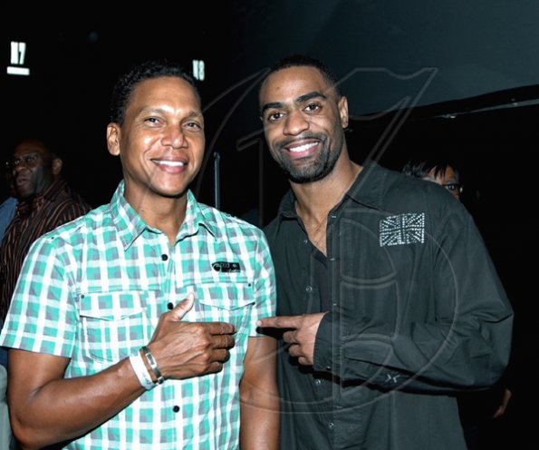 Contributed
A Night on Tracks - Chris Dehring and Tyson Gaye.