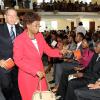 Ian Allen/Photographer
Church Service to honour Jamaica's Atlethes who participated at the World Championships in Berlin germany.