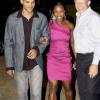 Winston Sill / Freelance Photographer
Veronica Campbell-Brown escorted into the reception by Prime Minister Bruce Golding (left) and Maurice Wignal.


 and Lorna Golding host "Golden Reception" for Jamaica's World Championships Athletics Team, held at Jamaica House Grounds on Friday night October 2, 2009.