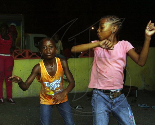 Anthony Minott/Freelance Photographer
These girls dance the evening away during a back-to-school project instigated by Councillor for the Independence City Division, Keith Blake.
