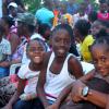 Anthony Minott/Freelance Photographer 
These children are all smiles during a back-to-school project instigated by Councillor Blake recently.