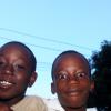 Anthony Minott/Freelance Photographer 
These boys were in a playful mood during a back-to-school project instigated by Councillor Blake recently.