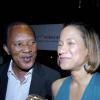 Winston Sill / Freelance Photographer
Al Webb may have not been seen out much but he hasn't lost his humour as he jokes with Allison Rattray at FirstCaribbean International Bank's farewell function for Christopher Bovell, held at the Jamaica Pegasus Hotel, New Kingston night December 17, 2009.
