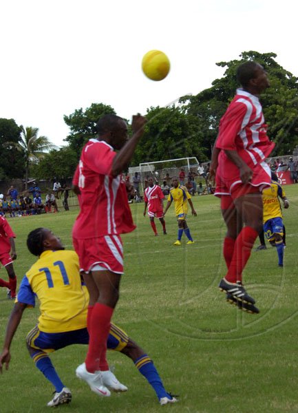 Norman Grindley/Chief Photographer
Boy's Town vs Harbour View.