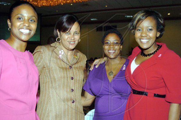 Peta-Gaye Clachar/Staff Photographer
at the Jamaica Reach to Recovery "Keeping with Breast Cancer" luncheon at the Jamaica Pegasus on Thursday, October 22, 2009.