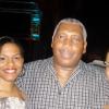 Barbara Ellington/Lifestyle Editor
National Commercial Banks  Rickert Allen is in the seventh heaven as he gets to hug Tishan Lee (left) and Sheree Martin.

*******************************************************************a Brigitte's birthday party held at Earl's Court, St. Andrew on Saturday November 7, 2009.
