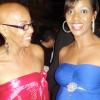 Barbara Ellington/Lifestyle Editor
Carmen Clarke has a warm greeting for the glowing  mom-t-be Angelie Spencer.

******************************************************************************************Brigitte's birthday party held at Earl's Court, St. Andrew on Saturday November 7, 2009.