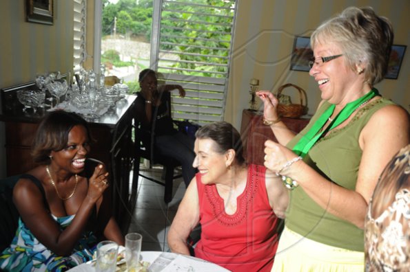 Ricardo Makyn/Staff Photographer.
Function for Carolyn Gomes after receiving National Honour on Monday 19.10.2009.