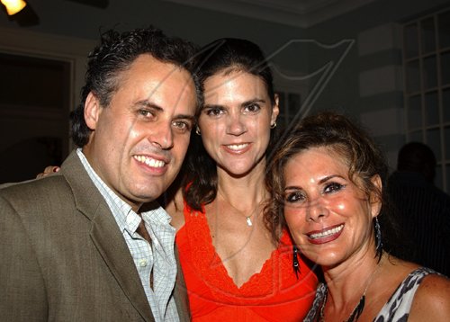 Winston Sill / Freelance Photographer
The Ambassador of the Republic of Chile Alfredo Garcia host National Day Reception, held at Millsborough Close on Friday night September 18, 2009. Here are Alejandro Gutierrez-Olvera Cabrales and wife Mayte with Mexican Ambassador Lenora Rueda (right).