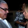 Winston Sill / Freelance Photographer
Robert MacMillan gives his own personal goodbyes to Dr Barbara Munske.

Consular Corps host Cocktail Reception to say farewell to the British High Commissioner, held at Spanish Court Hotel, New Kingston on Wednesday december 2, 2009.