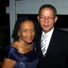 Winston Sill / Freelance Photographer
Department of Correctional  Services (DCS) Awards Dinner, held at the Hilton Kingston Hotel, New Kingston on Tuesday October 27, 2009. Here are June Spence Jarrett (left), Commissioner of Corrections; and Prime Minister Bruce Golding (right).