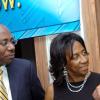 Rudolph Brown/Chief Photographer
Sandra Glasgow, Chief Executive Officer of the Private Sector Organisation of Jamaica chat with Mark Mckenzie, (right) managing director and Vice President of PSOJ and Karl Williams, (left) of Sagicor Life Jamaica at the welcome cocktails hosted by the PSOJ on the train-the-Trainer programme being hosted by the PSOJ in association with the International Finance Corporations Global Corporate Governance Forum. at the Spanish Court Hotel in New Kingston on Thursday, March 19-2009
?