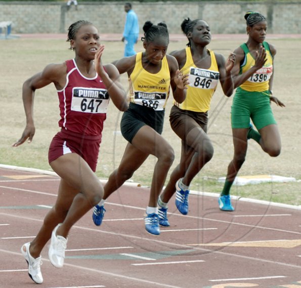 Ian Allen/Staff Photographer
2009 Central High School Atlethics championships at G.C.Foster College.
