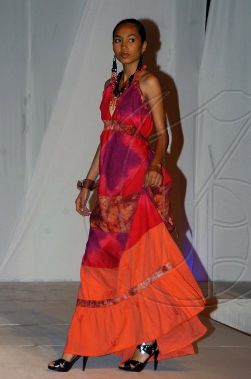 Winston Sill / Freelance Photographer
Saint International presents "The Fashion Face of the Caribbean Finals 2009", held at the Courtleigh Auditorium, St. Lucia Avenue, New Kingston on Friday night March 13, 2009.