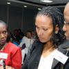 Rudolph Brown/Chief Photographer
Theo Campbell, Chairman, Positive Tourism Network chat with Sharon Parris-Chambers, (centre) Positive Tourism Limited and Co Founder/Producer and Winnie Anderson-Brown, Laughter Yoga Certified laughter instructor at the Caribbean Veggie Fest Spa and Wellness Conference 2009 at the Hilton Hotel in New Kingston on Friday, June 12-2009