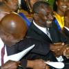 Winston Sill / Freelance Photographer
The Seventh-Day Adventist Church installation service for the President and Secretary of West Indies Union Conference, held at the Andrews Memorial Seventh-Day Adventist Church, Hope Road on Saturday February 28, 2009.