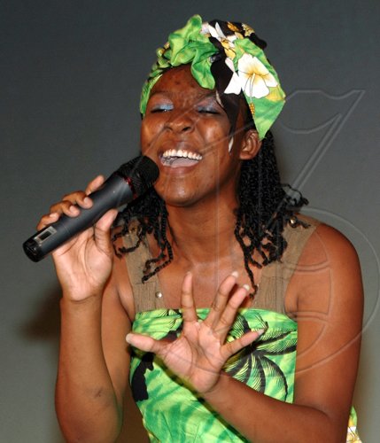 Colin Hamilton/Freelance Photographer
Storyteller Danielle Troupe at the Grand Commemoration Concert & Pelican Awards at the UWI Auditorium - February 22