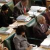 Norman Grindley/Chief Photographer
Members of the Opposition listen as Minister of Finance and the Public Service Audley Shaw makes his presentation.