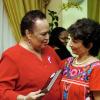 Peta-Gaye Clachar/Staff Photographer
Hillary Nicholson (right), makes a presentation to Barbara Gloudon, for her contribution to Jamaica.
******************************************************************************************************


 at the Tribute to Women Trailblazers and Launch of Women's Media Watch-Jamaica 21st anniversary celebrations at the Hilton Kingston Jamaica on Tuesday, March 3, 2009.