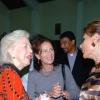 Winston Sill / Freelance Photographer
Classical organist, Diane Bish (left); is greeted by Nicola Crosswell-Mair (centre); and  Mexican Ambassador Leonora Rueda  at the concert presented by the  Ward Theatre Foundation, at Stella Maris church, Shortwood Road in St Andrew on Sunday. 
See details in Sunday's Outlook..

************************************************************************* January 17, 2010. Here are Diane Bish (left); Nicola Crosswell-Mair (centre); and  Leonora Rueda (right), Mexican Ambassador.