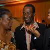 Colin Hamilton/Freelance Photographer 
The Hon. Dr. Omar Davies spends a moment with Jackie Cummings and Patrick Roberts at the Digicel Premier League and National U-21 Awards Ceremony at the Jamaica Pegasus Hotel on Tuesday June 9, 2009.