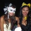 Janet Silvera Photo
 
From L - Narda Staub and Juliette Lupo at Groovy Grouper's Halloween party last Saturday night in Montego Bay.