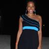 Janet Silvera Photo
 
Tourism's fabulous Nicole Haughton created waves in this dress at the Iberostar Sports Invitational beach party in Rose Hall, Montego Bay on Monday night.