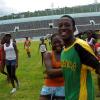 Ricardo Makyn/Satff Photographer.
Youngsters  making final preparations for the Independence Gala performance at the National Stadium on Thursday 5.8.2010.