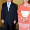 Colin Hamilton/Freelance Photographer
Ambassador Hiroshi Yamaguchi and his wife Yoko during, pose for Something Extra.

*************************************************************************  
the Embassy of Japan hosted a reception in honour of the 76th birthday and 20th year of the reign of the Emperor Akhito at the Pegasus Hotel on December 9, 2009.