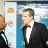 Winston Sill / Freelance Photographer
Milton Samuda (left), president of the Jamaica Chamber of Commerce ( JCC); Mark Linehan (centre), chief executive officer, Digicel; and Donovan White, head of marketing and communications, Digicel.Jamaica.

************************************************************************************* Chamber of Commerce (JCC) 28th Annual Dinner and Awards Ceremony, held at The Jamaica Pegasus Hotel, New Kingston on Thursday March 11, 2010. Here are Milton Samuda (left), President, JCC; Mark Linehan (centre), CEO, Digicel; and Donovan White (right), Head of Marketing and Communications, Digicel.