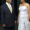 Rudolph Brown/Chief Photographer
Former Governor General Professor Sir Kenneth Hall and his wife Her Excellency Rheima Hall upon their arrival at the Jamaica Medical Foundation awards and fund-raising banquet at the Hilton Hotel in New Kingston on Saturday, March 21-2009