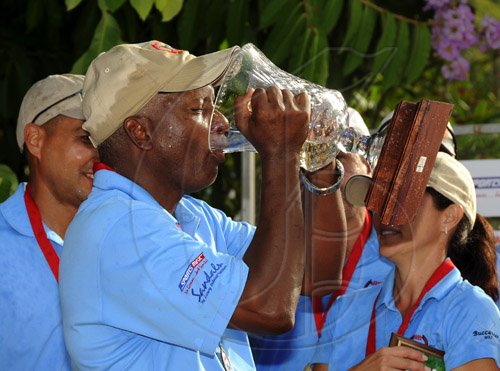 Ian Allen/Staff Photographer
JMMB/Sandals Golf tournament at Sandals Golf Club in St. Ann.
