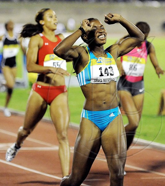 Ian Allen/Photographer
Jamaica International Invitational track meet at the National Stadium.