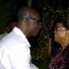 Winston Sill / Freelance Photographer
JSIF's Scarlette Gillings gets a warm welcome from Mayor of Kingston Desmond McKenzie.


 host "Mayor's Appreciation Party", held at Eden Gardens, Lady Musgrave Road on Wednesday night December 30, 2009.