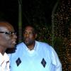 Winston Sill / Freelance Photographer
Mayor of Kingston, Desmond McKenzie (left) chats with popular cop Cornwall 'Bigga' Ford and his wife Delores.

host "Mayor's Appreciation Party", held at Eden Gardens, Lady Musgrave Road on Wednesday night December 30, 2009.