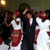 Winston Sill / Freelance Photographer
Mayor Desmond McKenzie host Welcome Reception for  delegates to the Intercity Intangible Cultural Cooperation Network (ICCN), Local Government International Conference, held at Knutsford Court Hotel on Monday September 14, 2009. Here members of the folk singing group Nexus take delegates to the damce floor.