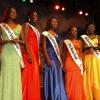 Colin Hamilton/freelance photographer
Five semi-finalists (from left  Miss Hanover; Miss KSA; Miss Clarendon; Miss St Ann and Miss St Mary at the JCDC Festival Queen 2009 coronation at the Ranny Williams Entertainment Centre on Saturday July 18, 2009.