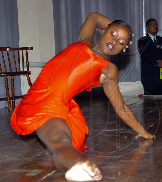 Peta-Gaye Clachar/Freelance Photographer
Nikita Johnson danced "Redeemed" at the Institute of Jamaica (IOJ) Musgrave Awards ceremony at IOJ on Wednesday, October 14, 2009.