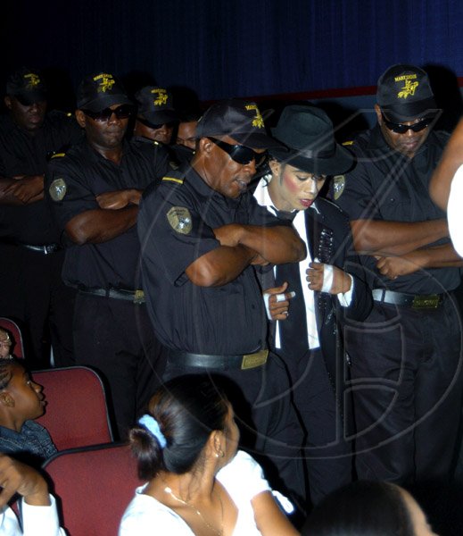 Winston Sill / Freelance Photographer
National Commercial Bank (NCB) host reception for Michael Jackson movie "This Is It", held at Carib Cinema, Cross Roads on Thursday October 29, 2009.