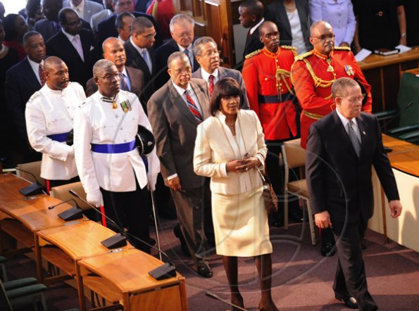 Ricardo Makyn/Staff Photographer.
2010 State openning of Parliament on Thursday 25.3.2010.