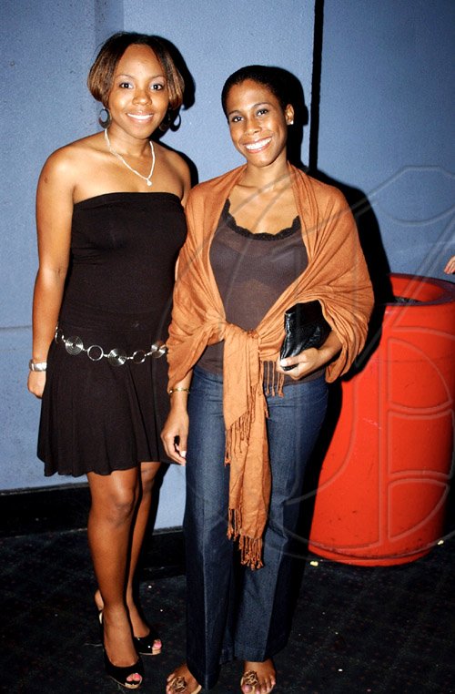Winston Sill / Freelance Photographer
Kemisha Batchelor (left) and Micha Alleyne are ready to be enrolled in Hogwarts as they arrive for the premiere of Harry Potter and the Half BloodPrince at Carib on Tuesday.

***********************************************************************************************************************************ibbean host Cocktail Reception for Harry Potter movie Premiere, held at Carib Cineplex, Cross Roads on Tuesday July 21, 2009.