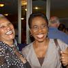Winston Sill / Freelance Photographer
Cracking up are (from left) Evelyn Sangster Barnes, Louise Wilson and Effie Lakasingh at the reception for former Prime Minister PJ Patterson on his Caricom Award, held at the Jamaica Pegasus Hotel, New Kingston on Monday July 27, 2009.